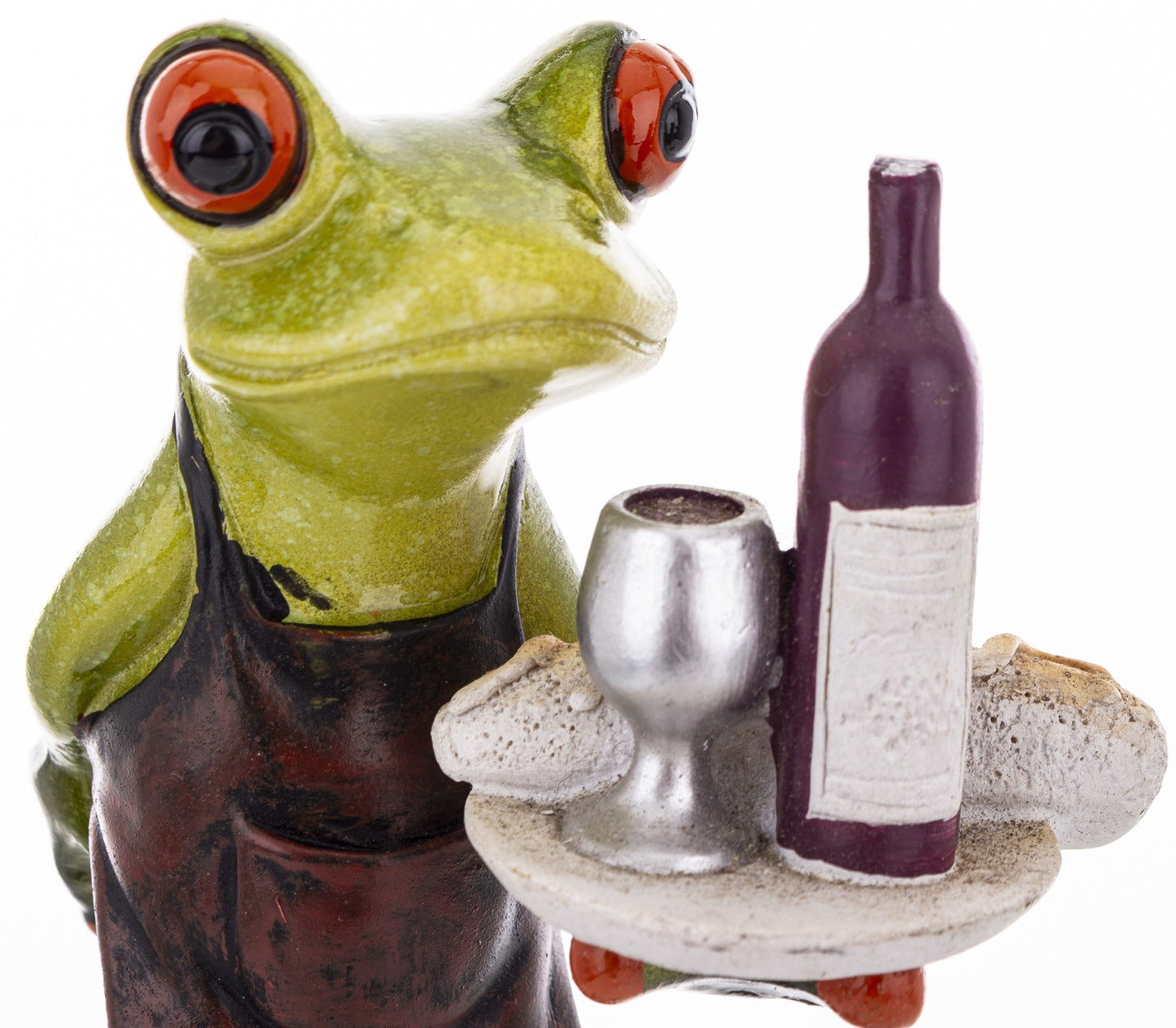 figurka żaba kelner żabka śmieszny prezent drink