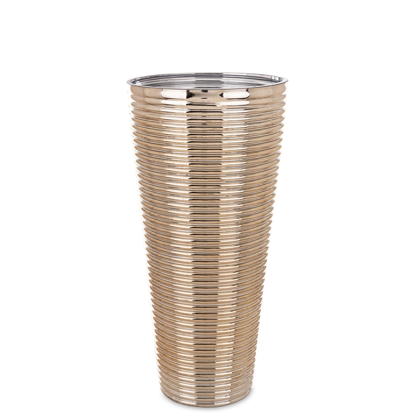 Wazon szklany Złoty 40x19,5x12