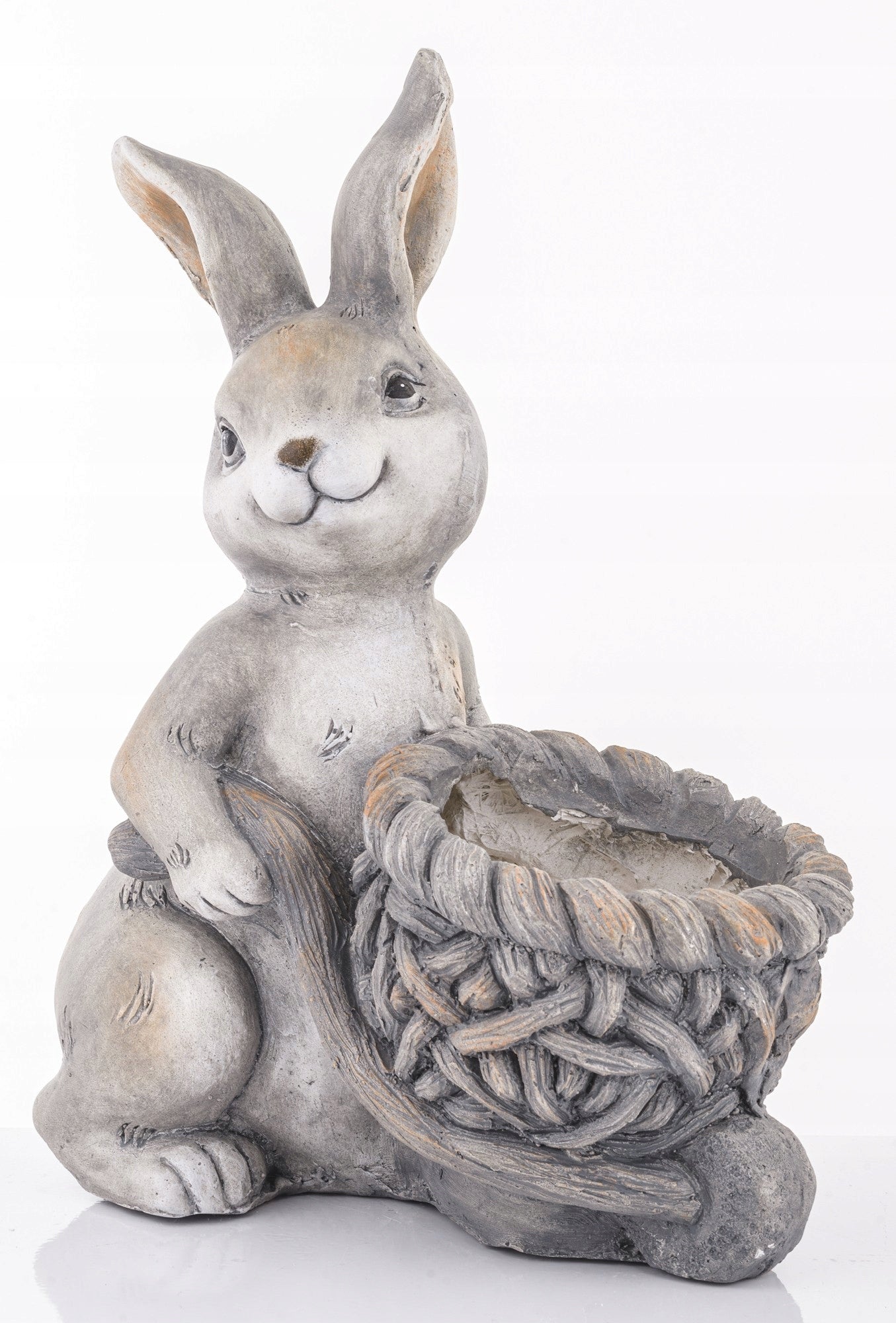 osłonka figurka zając 43 cm Królik wielkanocny doniczka