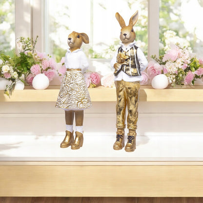 Figurka wielkanocna zając 28 cm