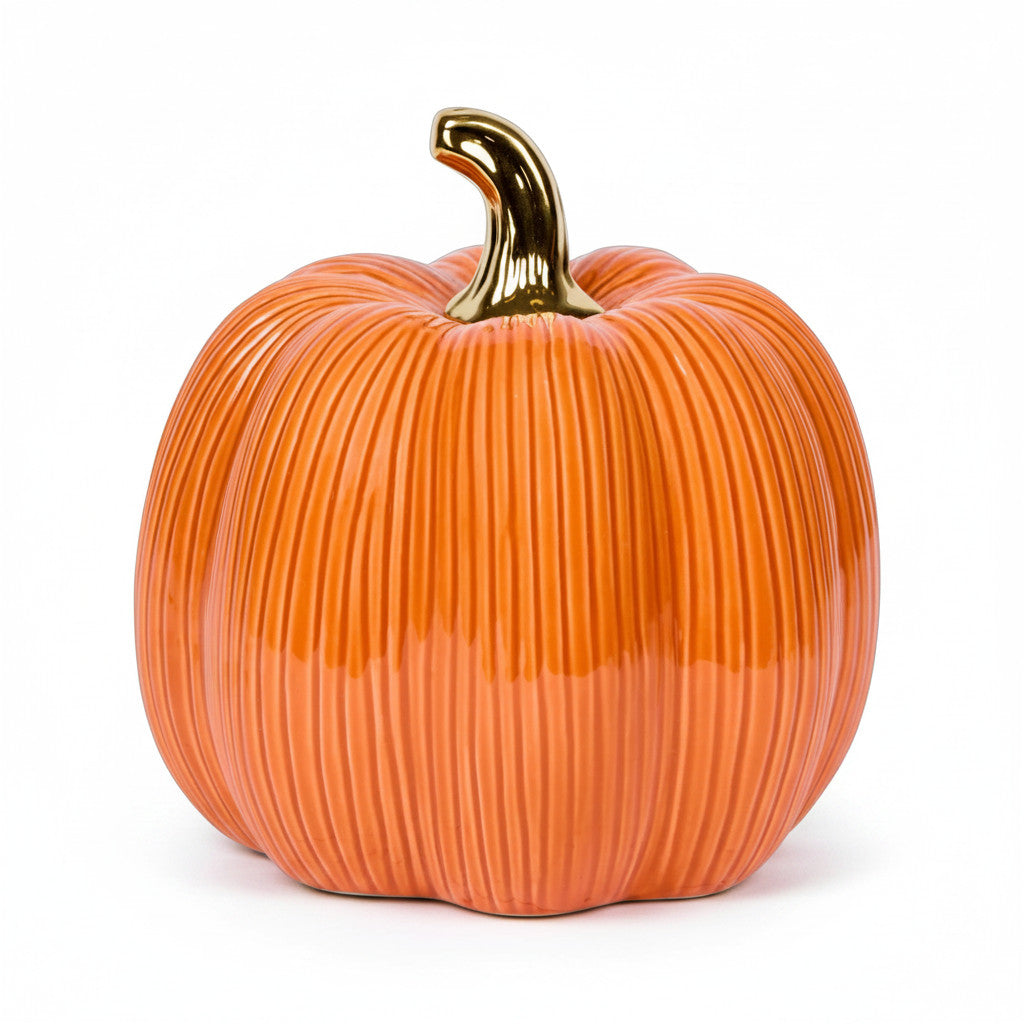 dynia ceramiczna 18x18 cm figurka Ozdoba jesienna halloween