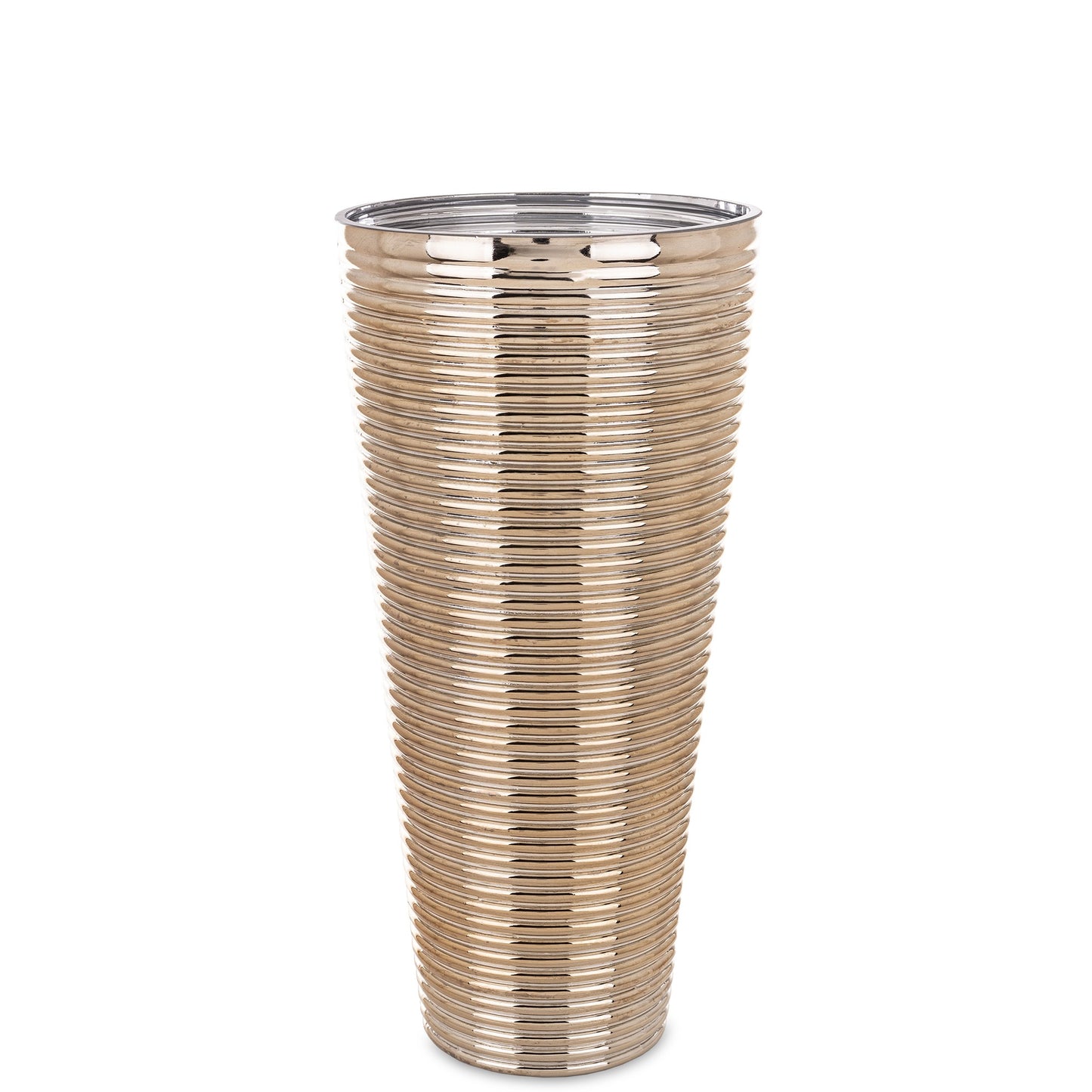 Wazon szklany Złoty 40x19,5x12