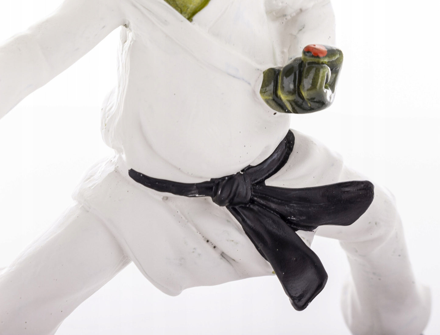 Figurka żaba karate figura karateki dekoracja prezent sztuki walki