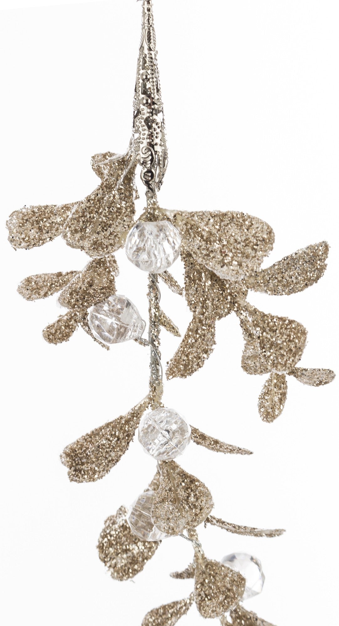 Zawieszka z tworzywa szampańska 17x5x3 cm