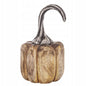 Figurka dekoracyjna dynia drewniana 14x8,5x8,5 cm drewno mango