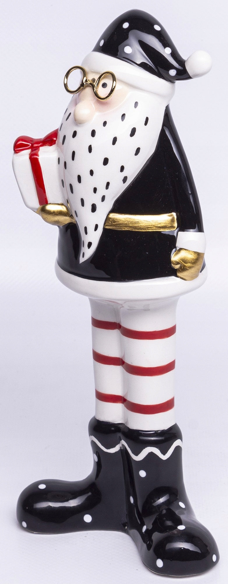 Figurka świąteczna Mikołaja 24 cm - Dekoracja Świąteczna dolomit
