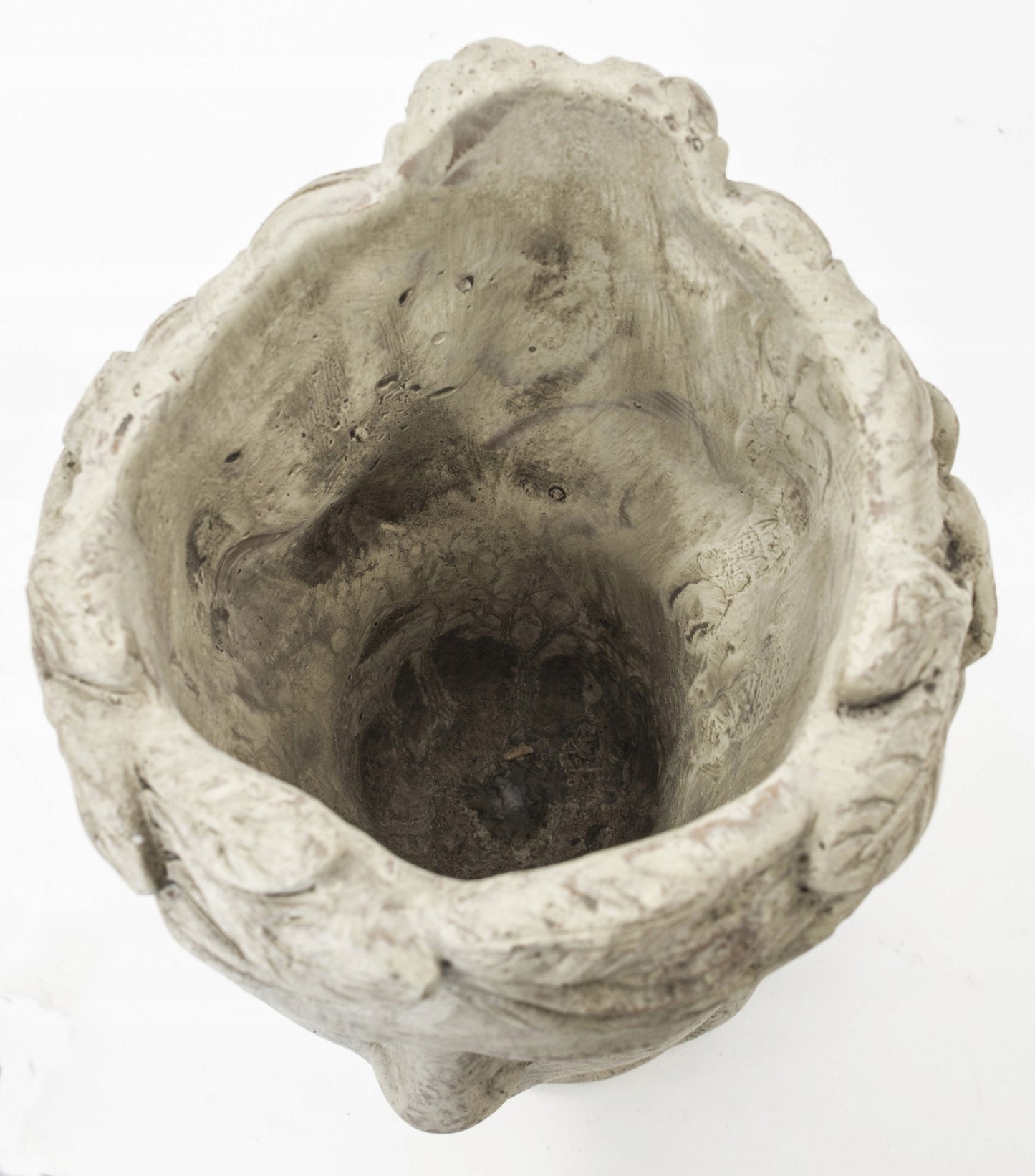 Doniczka osłonka głowa 20 x 15 cm beton