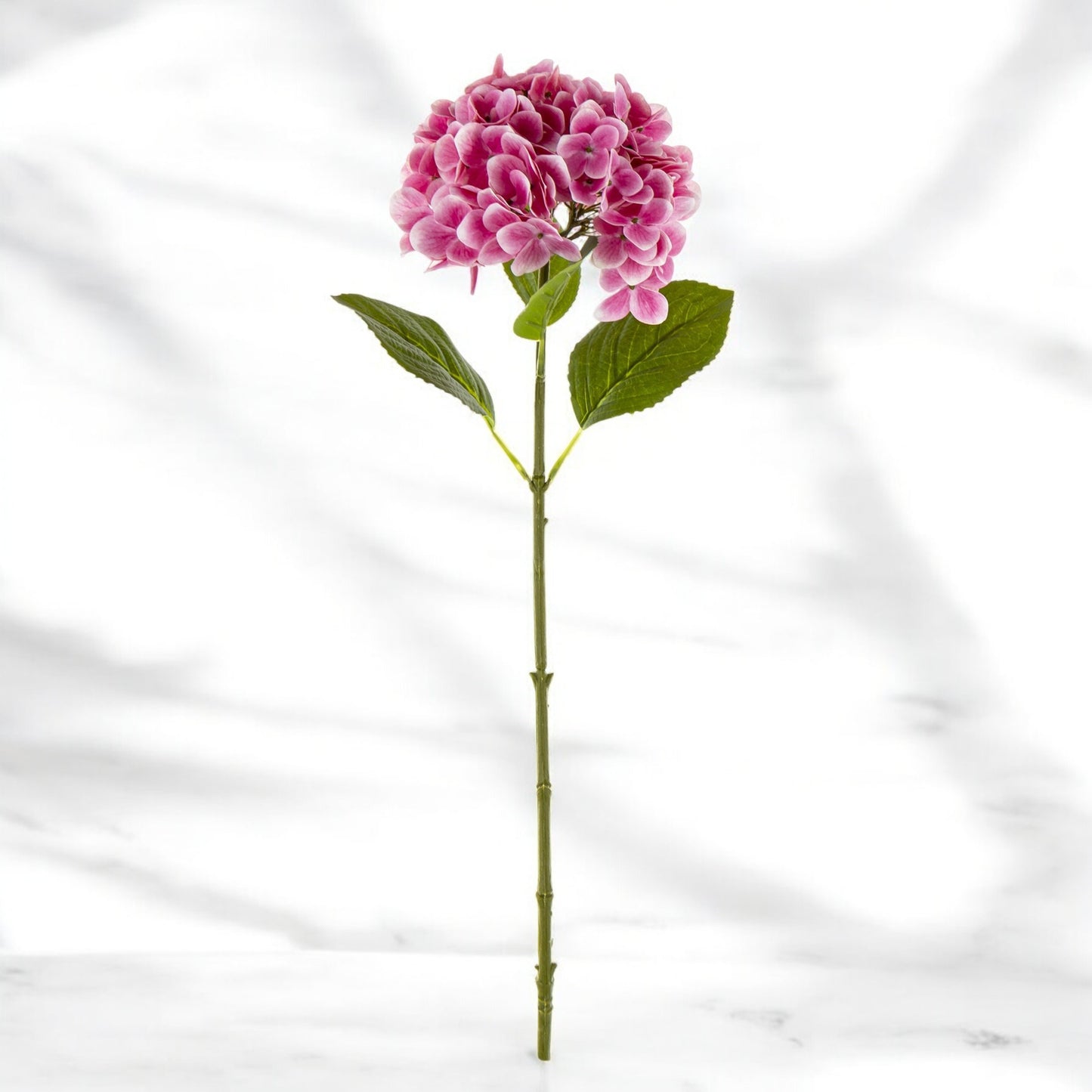 Hortensja roślina dekoracyjna sztuczna duża efektowna Kwiat 64 cm różowa
