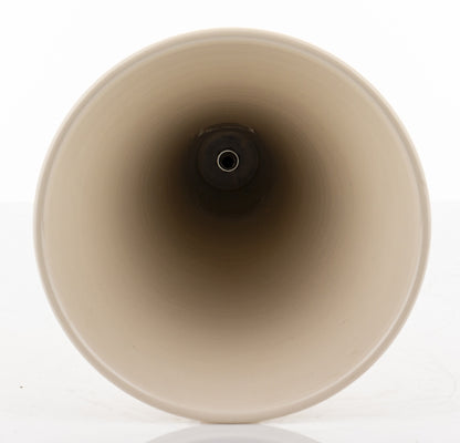 Wazon metalowy biały-czarny-złoty 61x18,5x18,5