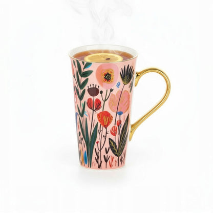 Porcelanowy Duży ozdobny kubek XXL w pudełku na prezent 700ml