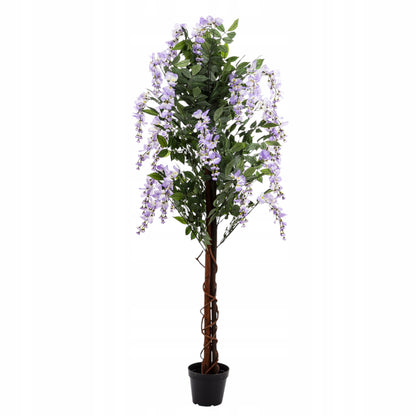 Drzewko Dekoracyjne Wisteria 157 cm sztuczny krzew w doniczce palma