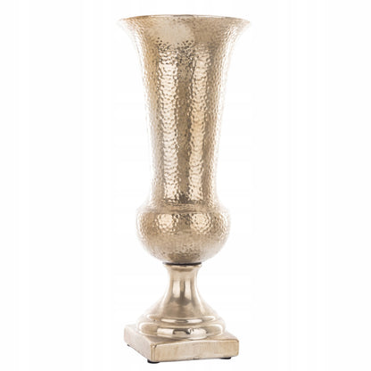 DUŻY Wazon ceramiczny złoty glamour dekoracja na kwiaty do Salonu i Jadalni