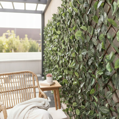 Parawan osłona balkonowa wiklinowa Mata bluszcz na balkon