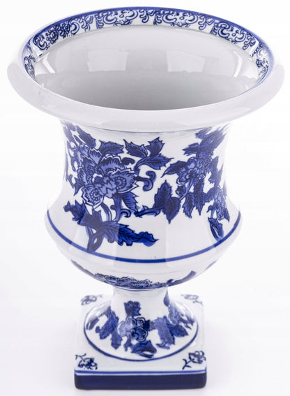 Wazon na kwiaty puchar ceramika 24cm