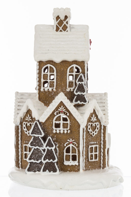 Dekoracyjny Domek Led figurka świąteczna
