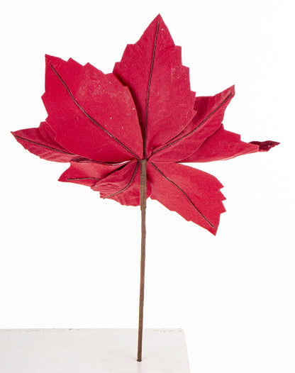 Gałązka dekoracyjna czerwony tworzywo sztuczne 34x26x12 cm